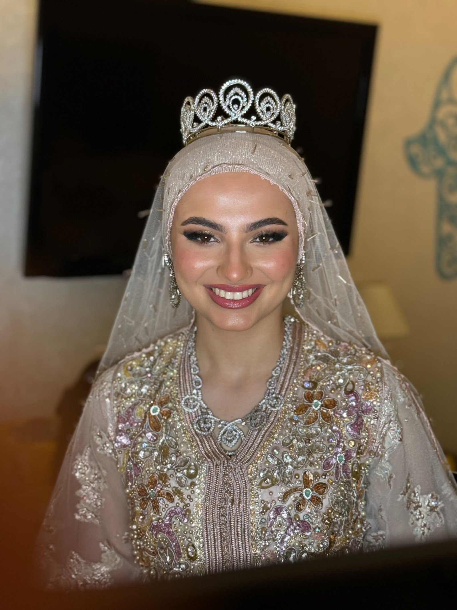 Bridal party and guest styling close-up